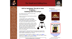 Desktop Screenshot of firepit-and-grilling-guru.com